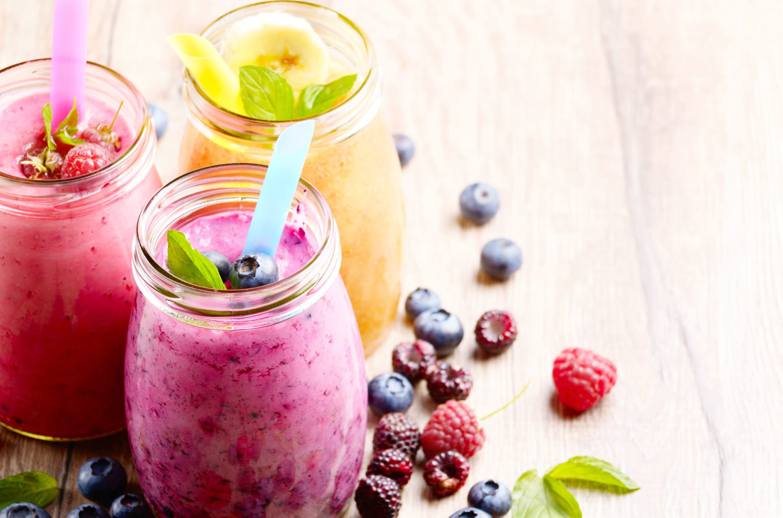Smoothies fruits frais